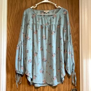 Loft chiffon top